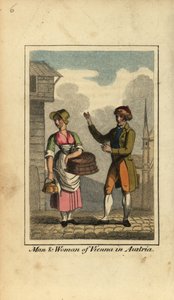 Man and woman of Vienna, Austria