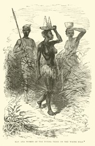 Man and Woman of the Nuehr Tribe on the White Nile