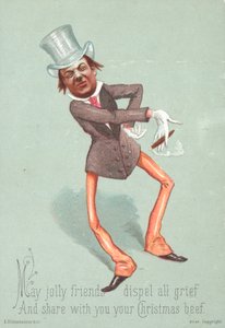 Man with Top Hat smoking Cigar
