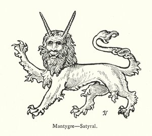 Mantygre, Satyral by English School