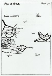 Map from Gulliver