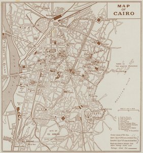 Map of Cairo