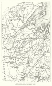 Map of the Fens as Drained in 1830 by English School