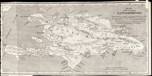 Map of the Island of Santo Domingo, from 