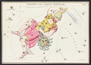 Perseus and Caput Medusa, from Urania