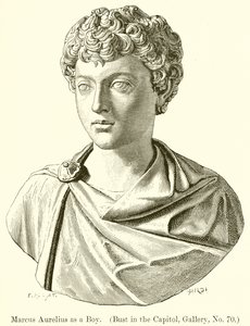 Marcus Aurelius as a Boy (Bust in the Capitol, Gallery, No. 70)