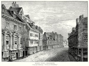 Mardol Street, Shrewsbury by English School
