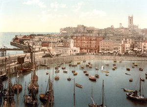 Margate from the Harbour by English School