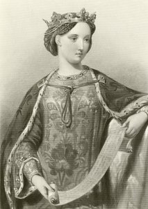 Marguerite of France, Queen of King Edward I by English School