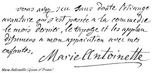 Marie Antoinette (Queen of France)