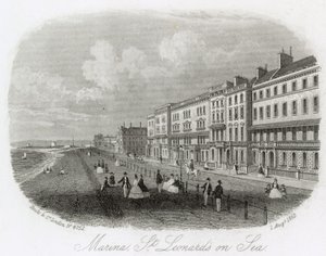 Marina in St Leonards on the Sea by English School