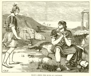 Marius among the ruins of Carthage