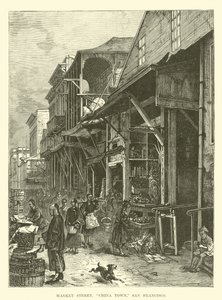 Market Street, China Town, San Francisco by English School