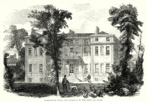 Marlborough House, the Residence of the Prince of Wales by English School