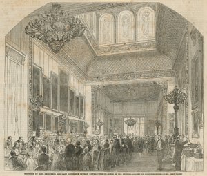 Marriage of Earl Grosvenor and Lady Constance Leveson Gower by English School