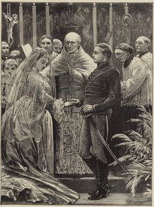 Marriage of Miss Fox and Prince Liechtenstein at the Pro-Cathedral by English School