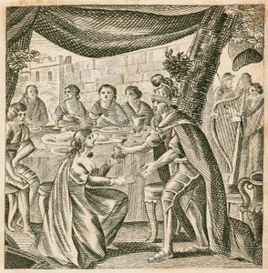 Marriage of Vortigern and Rowena, 5th Century by English School