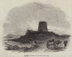 Martello Towers on the Kentish Coast by English School