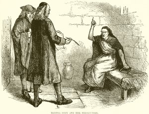 Martha Cory and Her Persecutors by English School