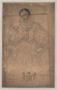 Mary Herbert, Countess of Pembroke by English School