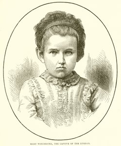Mary Winchester, the Captive of the Lushais by English School