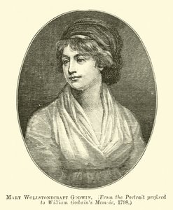 Mary Wollstonecraft Godwin by English School