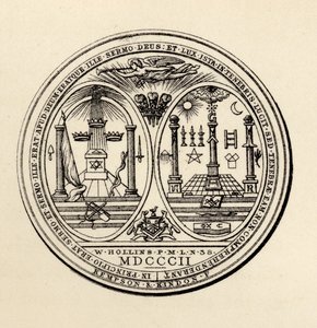 Masonic seal, from 