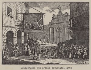 Masquerades and Operas, Burlington Gate by English School