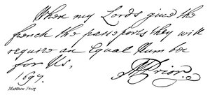 Matthew Prior by English School