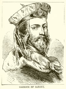 Maurice of Saxony by English School