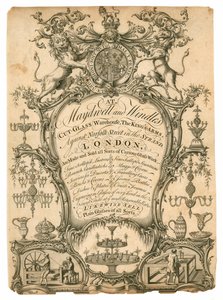 Maydwell and Windle, Cut-Glass Warehouse, Trade Card by English School