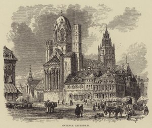 Mayence Cathedral by English School