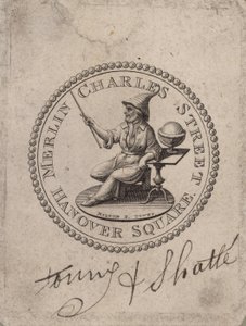 Medallion Labelled Merlin Charles Street, Hanover Square; Milton F Tower by English School