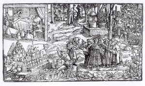 Medical Herb Cultivation, 1531 by English School