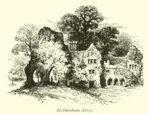Medmenham Abbey by English School