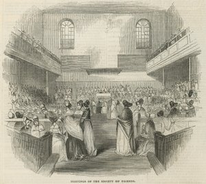 Meeting of the Society of Friends by English School