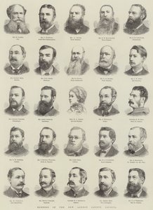 Members of the New London County Council by English School