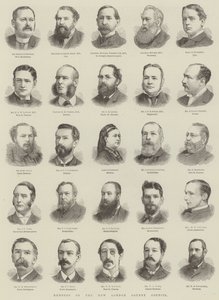 Members of the New London County Council by English School