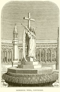 Memorial Well, Cawnpore by English School