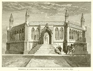 Memorial at Cawnpore to the Victims of the Indian Mutiny, 1857