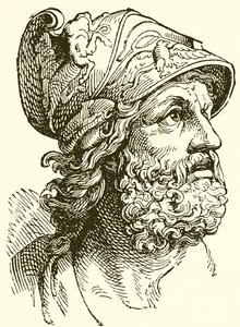 Menelaus by English School