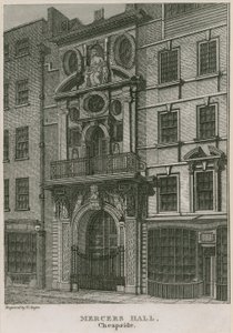 Mercers Hall, Cheapside, London by English School