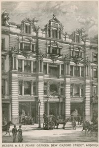 Messrs A & F Pears offices, New Oxford Street, London by English School