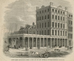 Messrs E Moses and Sons New Premises in Tottenham Court Road by English School