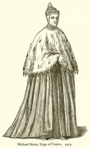 Michael Steno, Doge of Venice. 1413 by English School