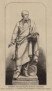 Michael William Balfe, Musical Composer (engraving) by English School
