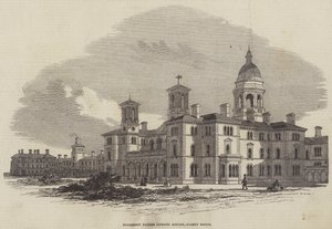 Middlesex Pauper Lunatic Asylum, Colney Hatch by English School