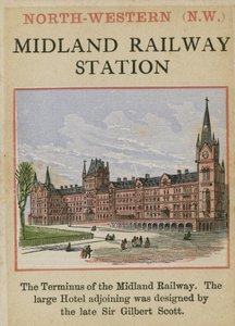 Midland Railway Station, St Pancras, London by English School