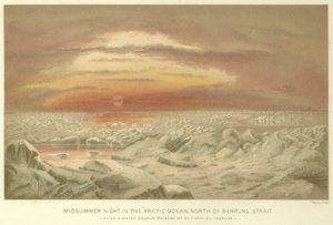 Midsummer Night in the Arctic Ocean, North of Behring Strait