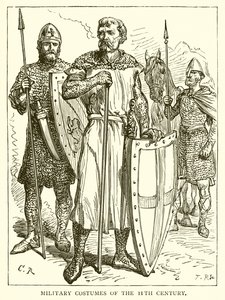 Military Costumes of the 11th Century by English School